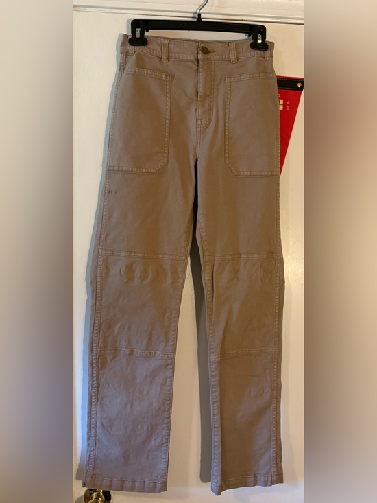 Madewell Pants - MADEWELL Women’s Straight-Leg Utility Pants in Taupe. Very comfy!